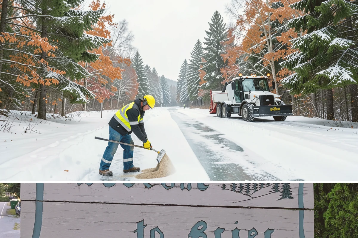 Restaurant Snow Removal in Brier, Snohomish County, WA - Restaurants need attentive service during December and January evenings when cold nights ice over front walks right at dinner...