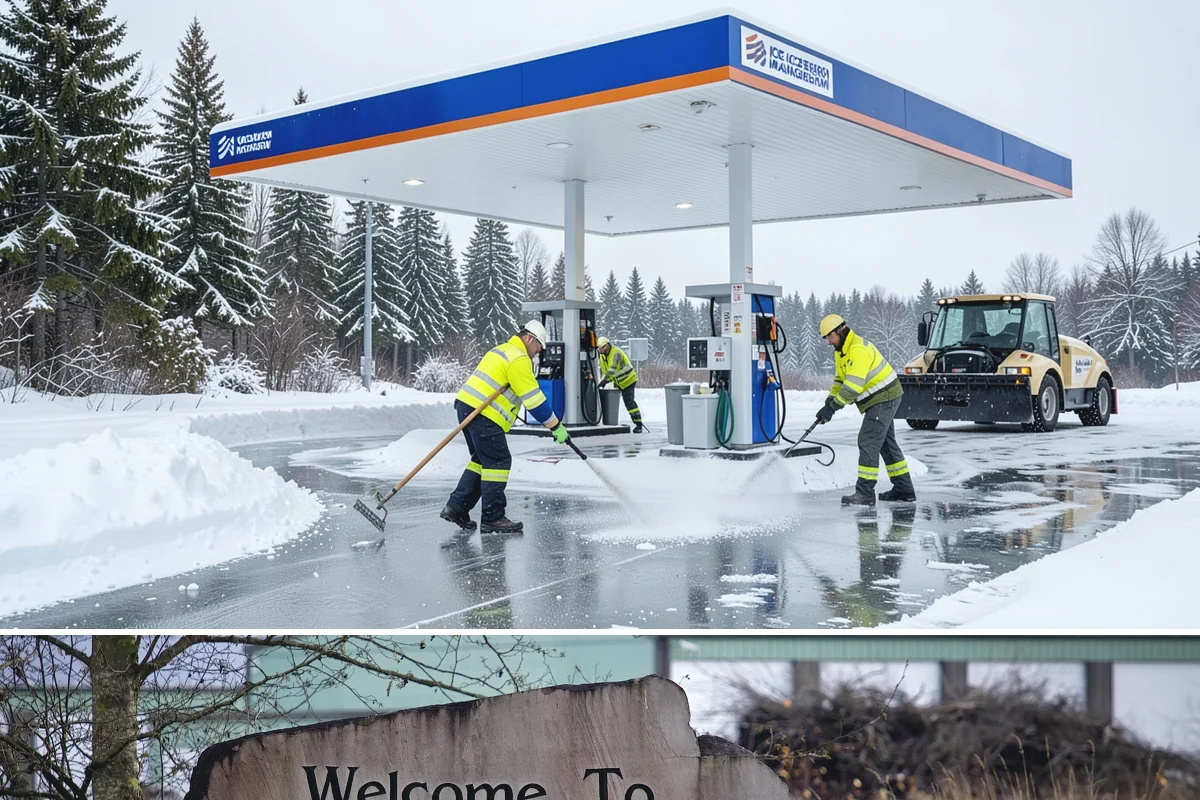 Restaurant Snow Removal in Buckley, Pierce County, WA - Restaurants need attentive service during December and January evenings when cold nights ice over front walks right at dinner...