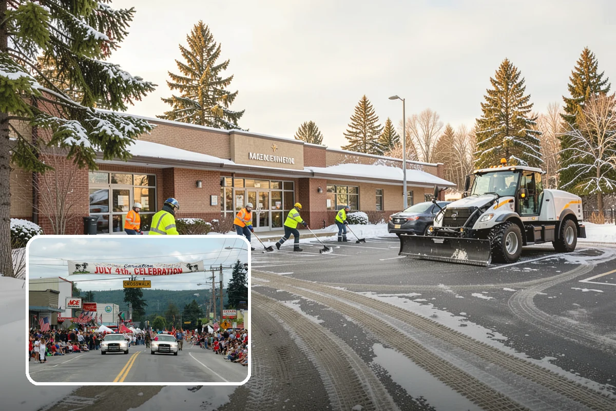 Restaurant Snow Removal in Carnation, King County, WA - Clear entrances that keep diners walking in
