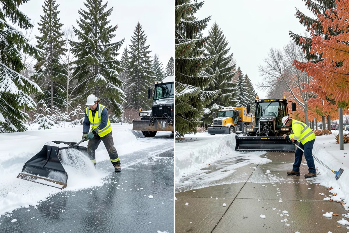 Restaurant Snow Removal in Concrete, Skagit County, WA - Identify guest entrances, patio areas, and delivery access