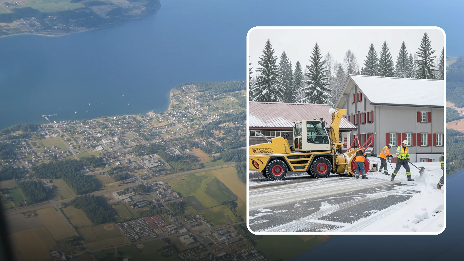 Restaurant Snow Removal in Coupeville, Island County, WA - Keep diners and delivery drivers moving safely by clearing your restaurant's lot, entrance, and patio during winter weather.