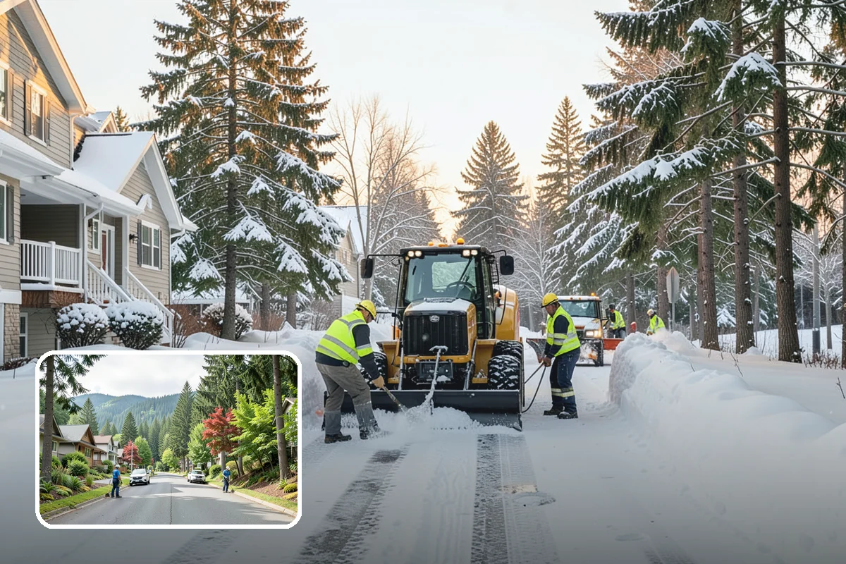 Restaurant Snow Removal in Darrington, Snohomish County, WA - Clear entrances that keep diners walking in