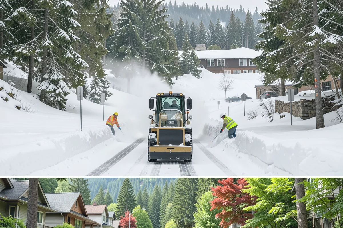 Restaurant Snow Removal in Darrington, Snohomish County, WA - Restaurants need attentive service during December and January evenings when cold nights ice over front walks right at dinner...