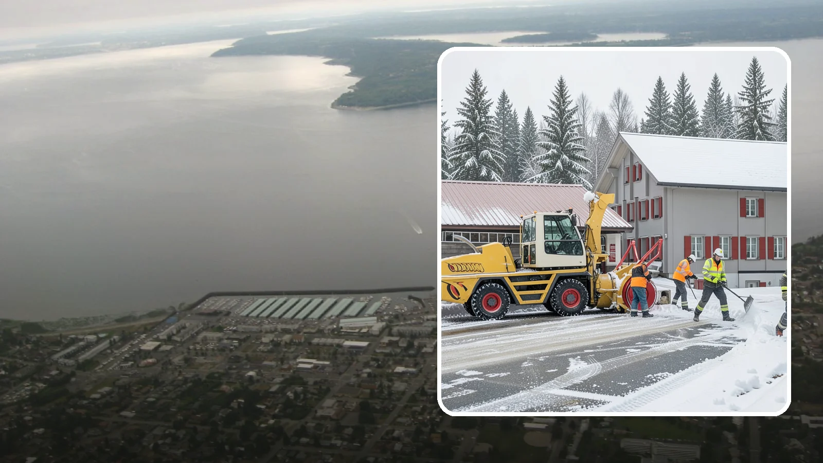 Restaurant Snow Removal in Des Moines, King County, WA - Keep diners and delivery drivers moving safely by clearing your restaurant's lot, entrance, and patio during winter weather.