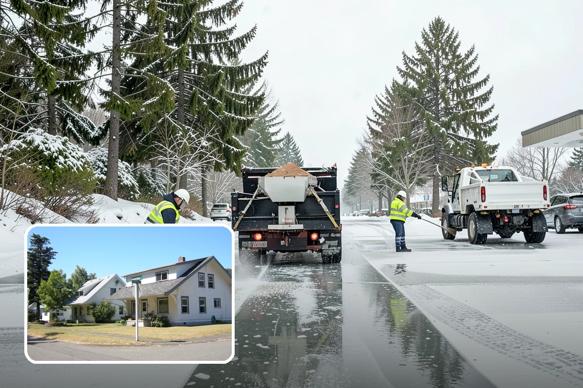 Restaurant Snow Removal in DuPont, Pierce County, WA - Clear entrances that keep diners walking in