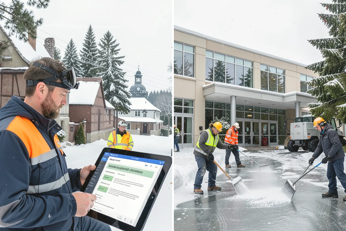Restaurant Snow Removal in Duvall, King County, WA - Identify guest entrances, patio areas, and delivery access