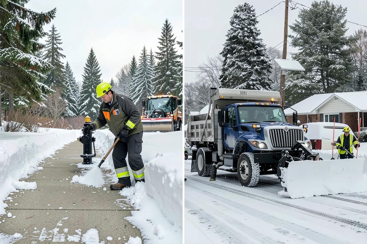 Restaurant Snow Removal in Everett, Snohomish County, WA - Identify guest entrances, patio areas, and delivery access