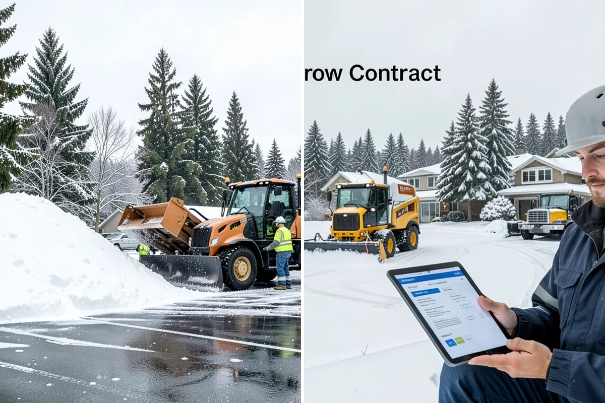 Restaurant Snow Removal in Fircrest, Pierce County, WA - Identify guest entrances, patio areas, and delivery access