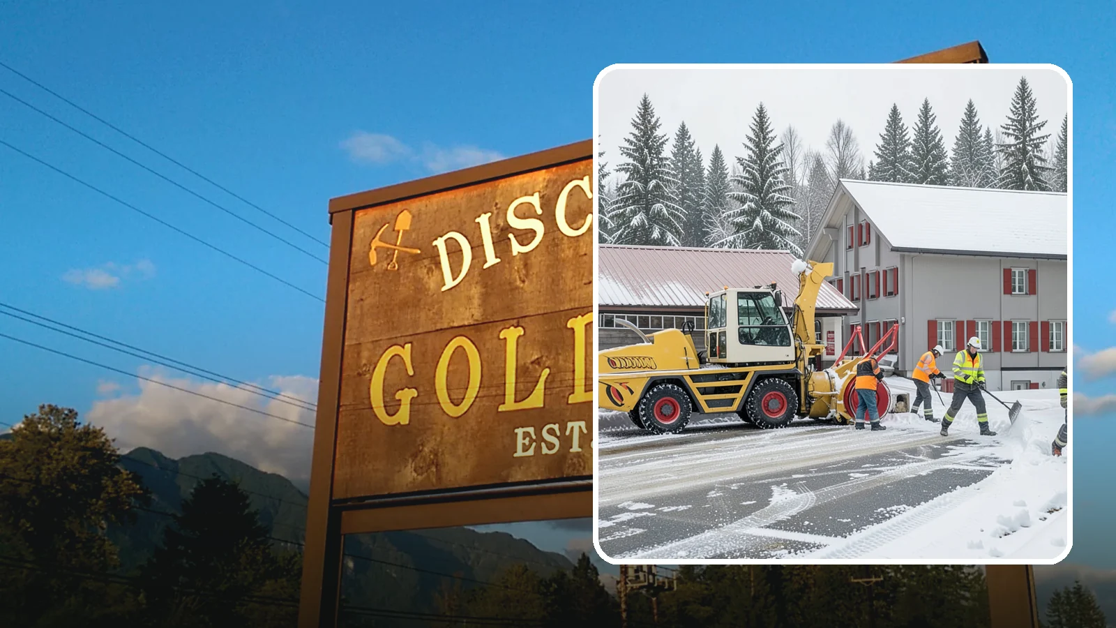 Restaurant Snow Removal in Gold Bar, Snohomish County, WA - Keep diners and delivery drivers moving safely by clearing your restaurant's lot, entrance, and patio during winter weather.