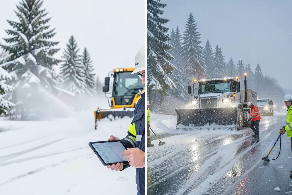 Restaurant Snow Removal in Gold Bar, Snohomish County, WA - Identify guest entrances, patio areas, and delivery access