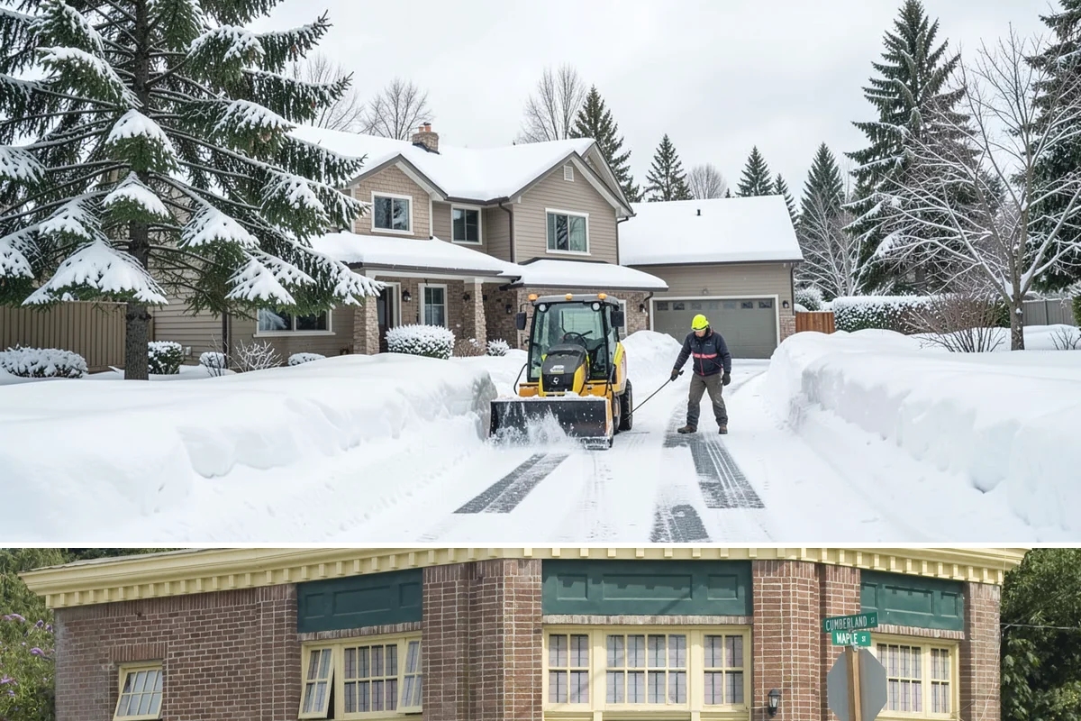 Restaurant Snow Removal in Hamilton, Skagit County, WA - Restaurants need attentive service during December and January evenings when cold nights ice over front walks right at dinner...