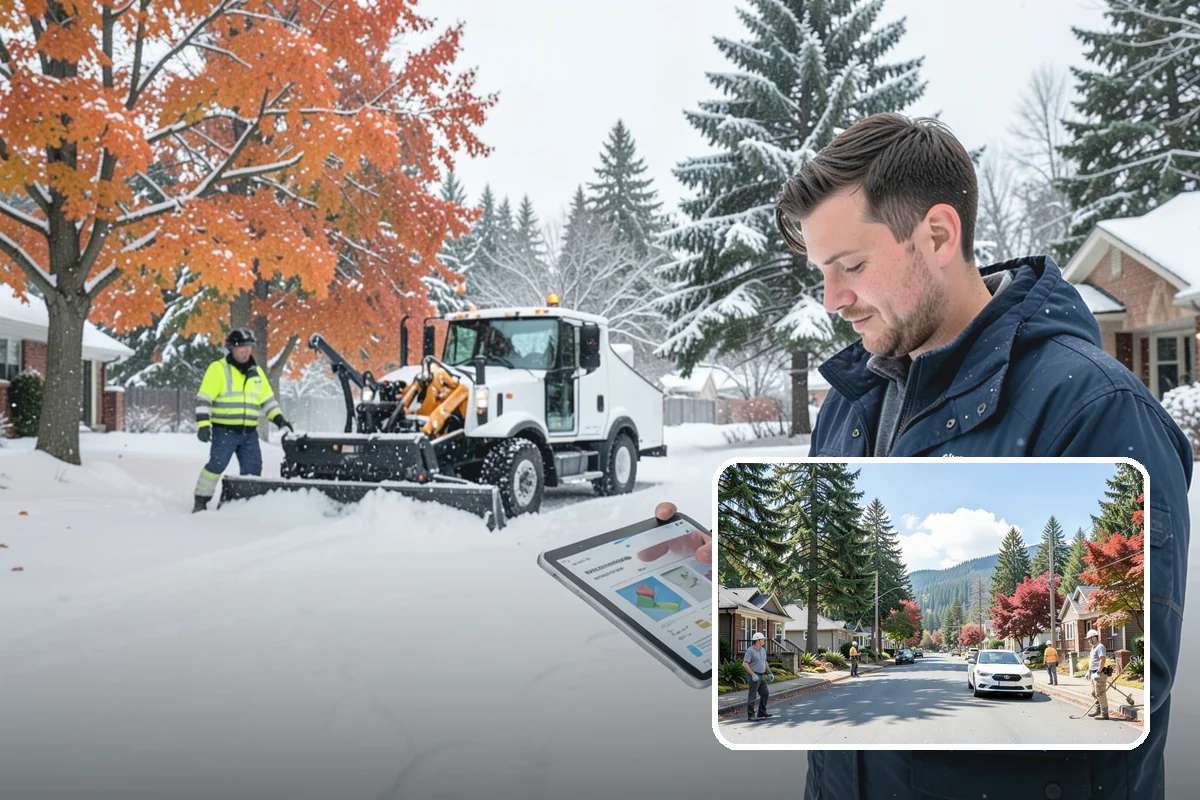 Restaurant Snow Removal in Hunts Point, King County, WA - Clear entrances that keep diners walking in
