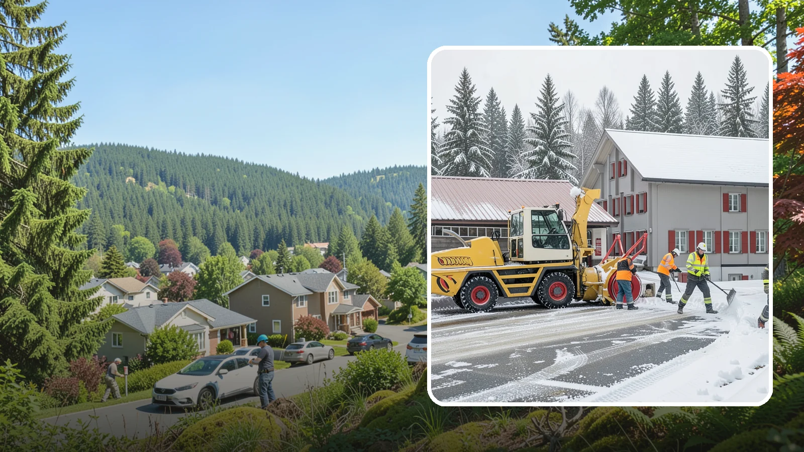Restaurant Snow Removal in Index, Snohomish County, WA - Keep diners and delivery drivers moving safely by clearing your restaurant's lot, entrance, and patio during winter weather.