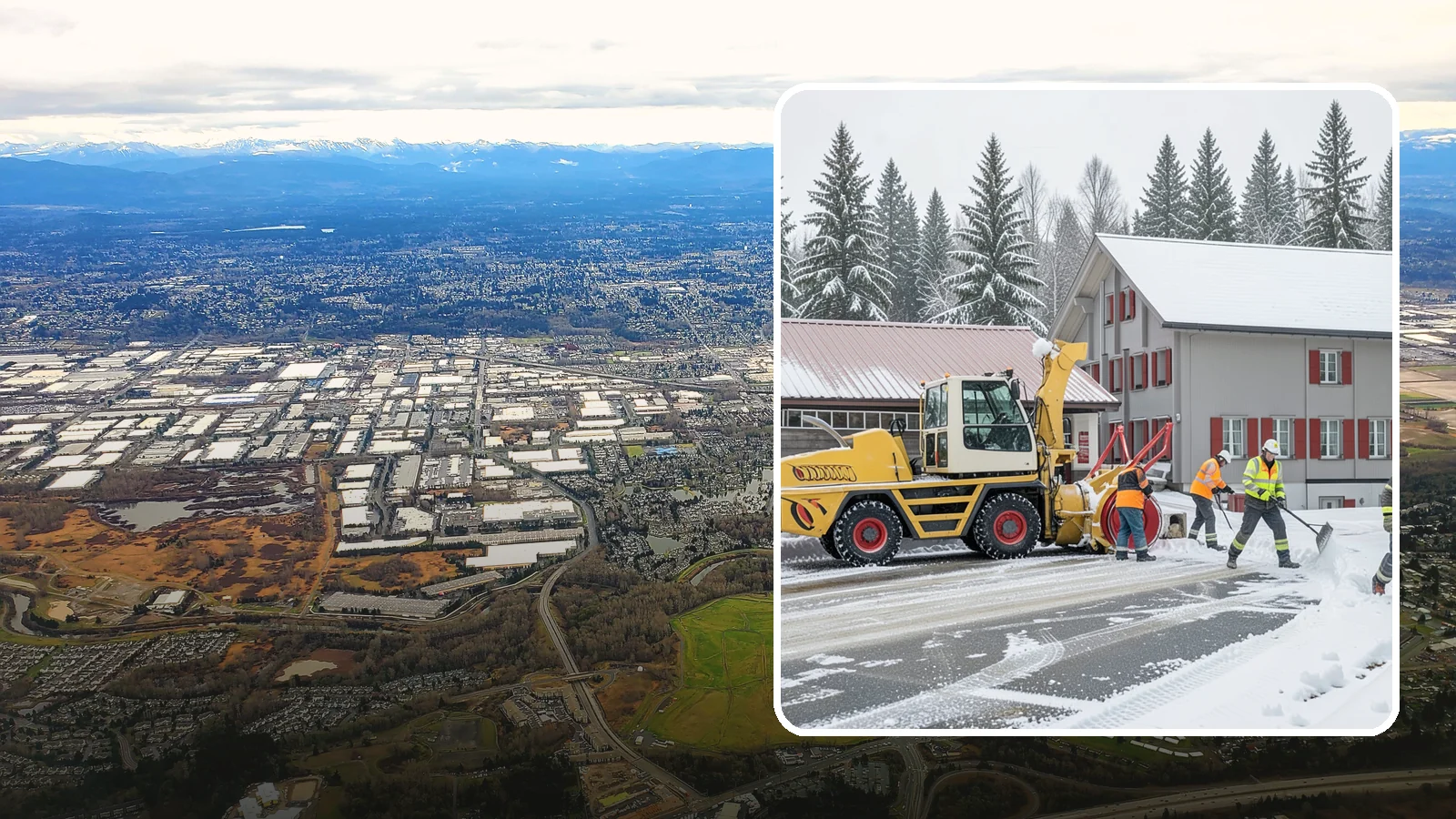 Restaurant Snow Removal in Kent, King County, WA - Keep diners and delivery drivers moving safely by clearing your restaurant's lot, entrance, and patio during winter weather.