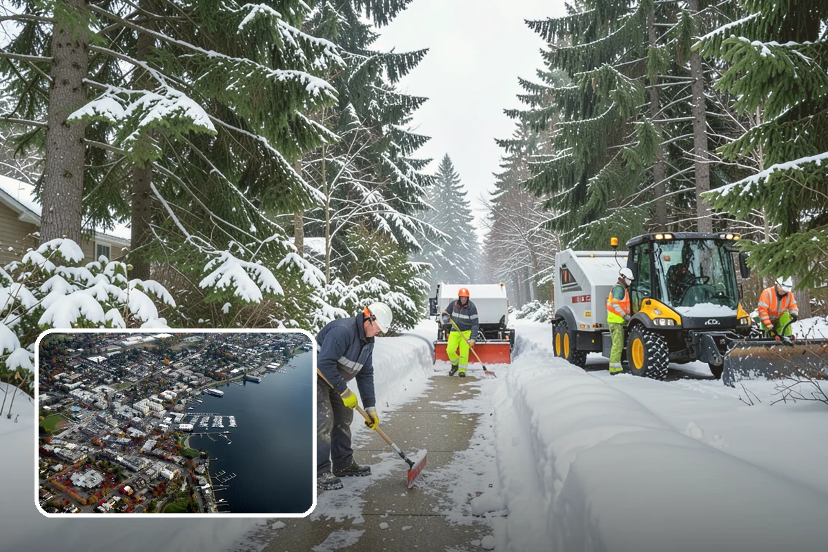 Restaurant Snow Removal in Kirkland, King County, WA - Clear entrances that keep diners walking in