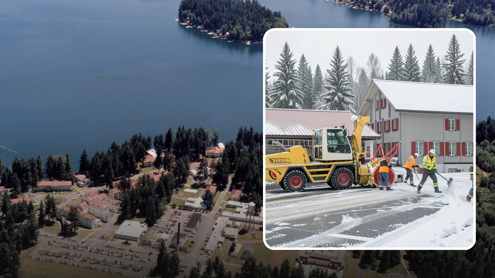 Restaurant Snow Removal in Lakewood, Pierce County, WA - Keep diners and delivery drivers moving safely by clearing your restaurant's lot, entrance, and patio during winter weather.