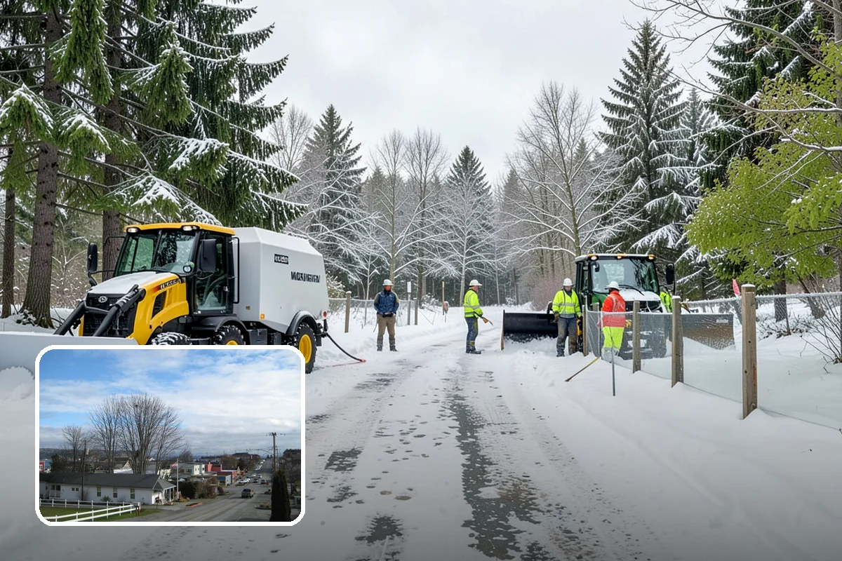 Restaurant Snow Removal in Langley, Island County, WA - Clear entrances that keep diners walking in