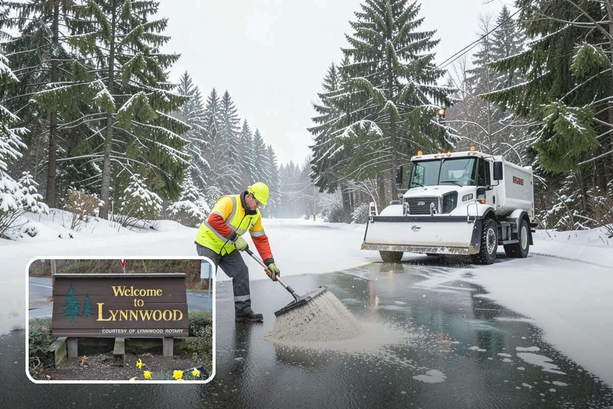 Restaurant Snow Removal in Lynnwood, Snohomish County, WA - Clear entrances that keep diners walking in