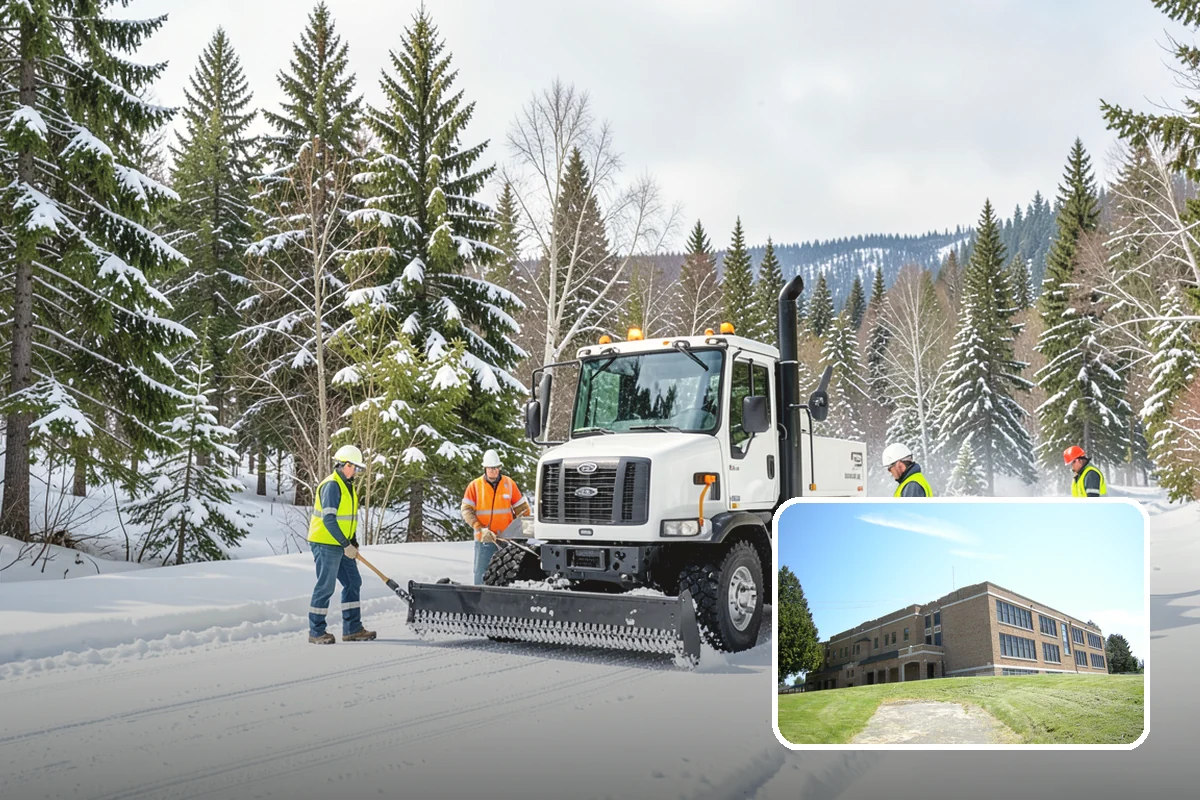 Restaurant Snow Removal in Maple Valley, King County, WA - Clear entrances that keep diners walking in