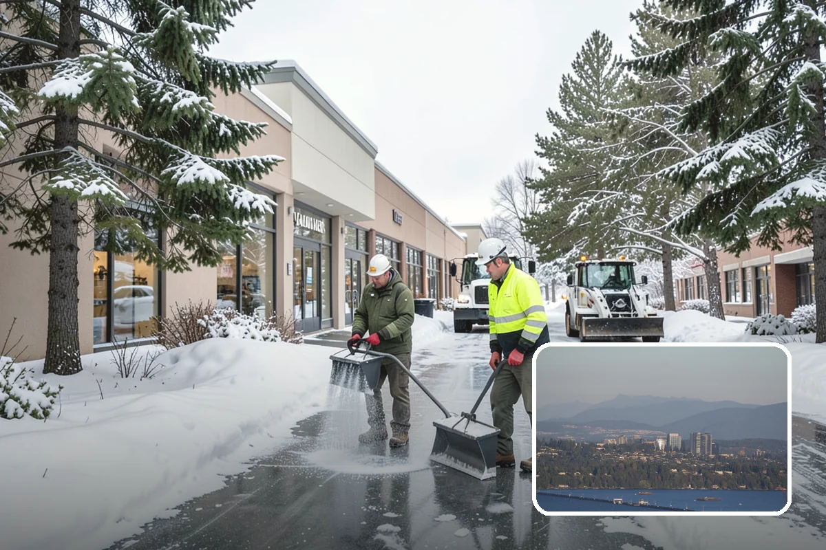 Restaurant Snow Removal in Medina, King County, WA - Clear entrances that keep diners walking in