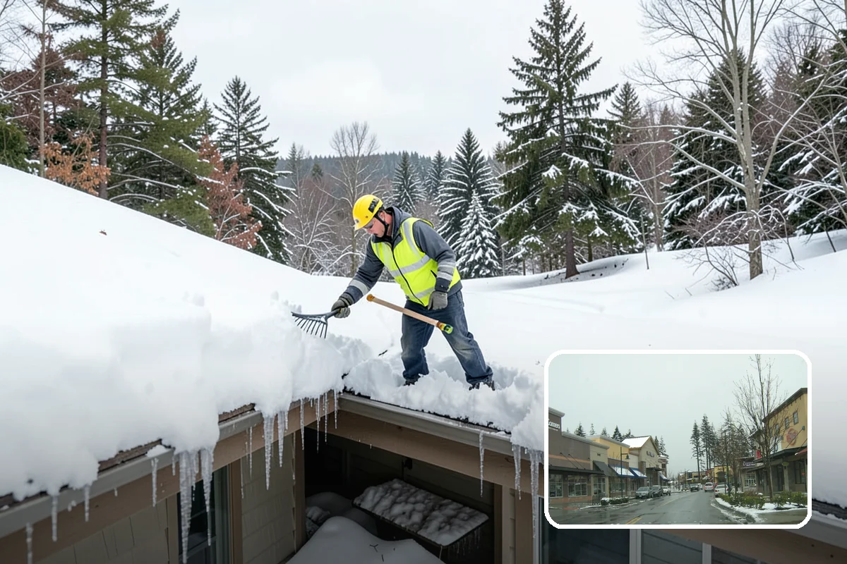 Restaurant Snow Removal in Mill Creek, Snohomish County, WA - Clear entrances that keep diners walking in