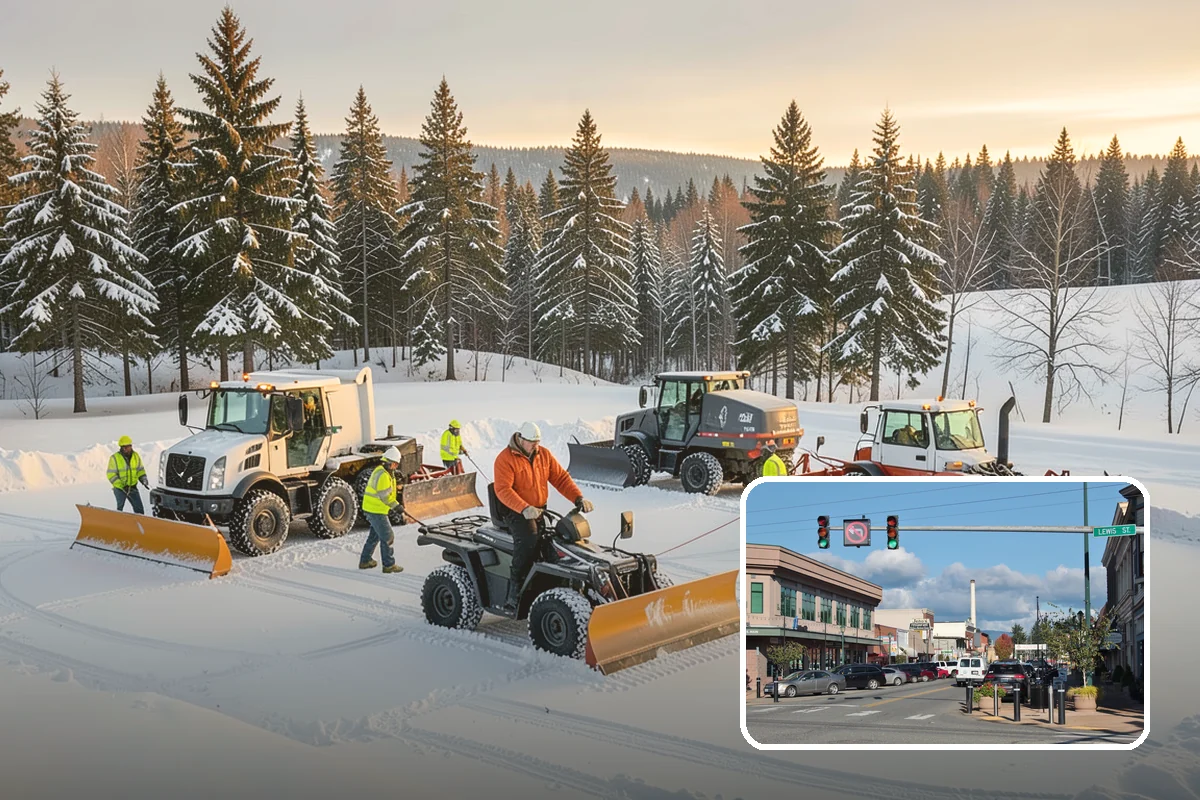 Restaurant Snow Removal in Monroe, Snohomish County, WA - Clear entrances that keep diners walking in