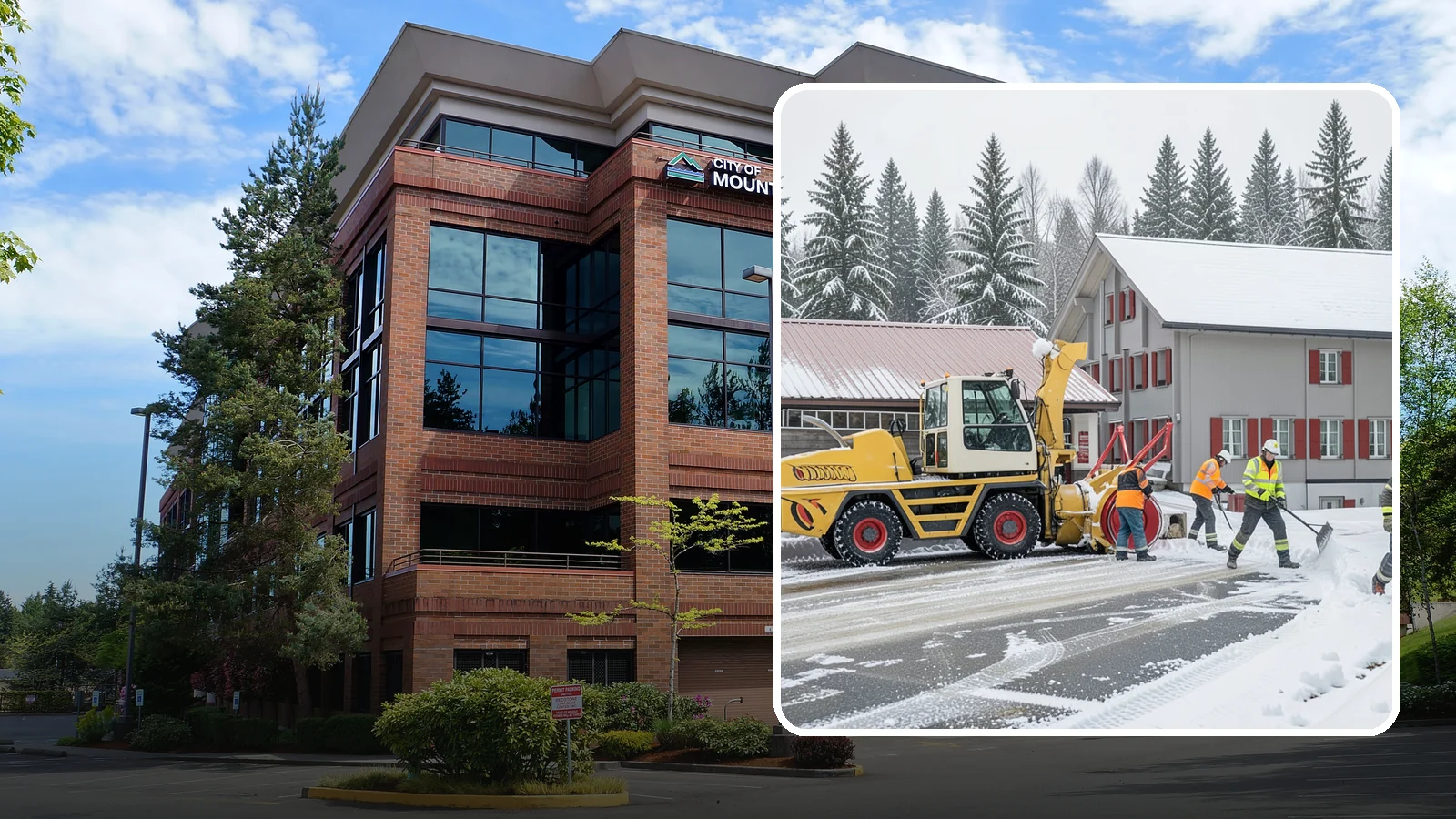 Restaurant Snow Removal in Mountlake Terrace, Snohomish County, WA - Keep diners and delivery drivers moving safely by clearing your restaurant's lot, entrance, and patio during winter weather.