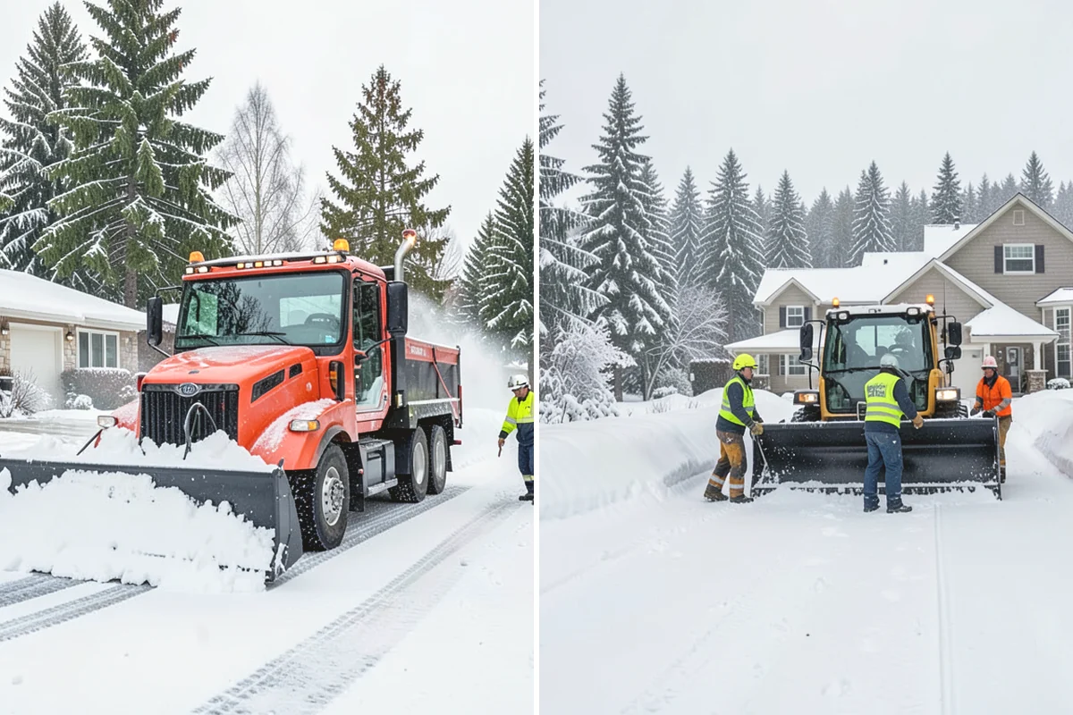 Restaurant Snow Removal in Mountlake Terrace, Snohomish County, WA - Identify guest entrances, patio areas, and delivery access