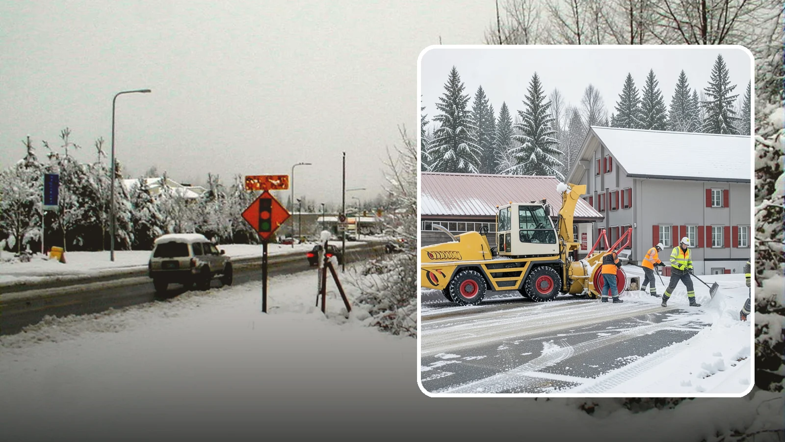 Restaurant Snow Removal in Newcastle, King County, WA - Keep diners and delivery drivers moving safely by clearing your restaurant's lot, entrance, and patio during winter weather.