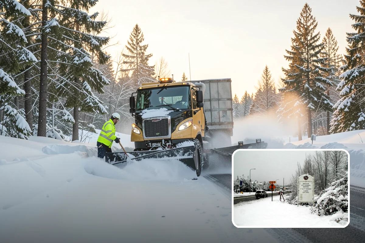 Restaurant Snow Removal in Newcastle, King County, WA - Clear entrances that keep diners walking in