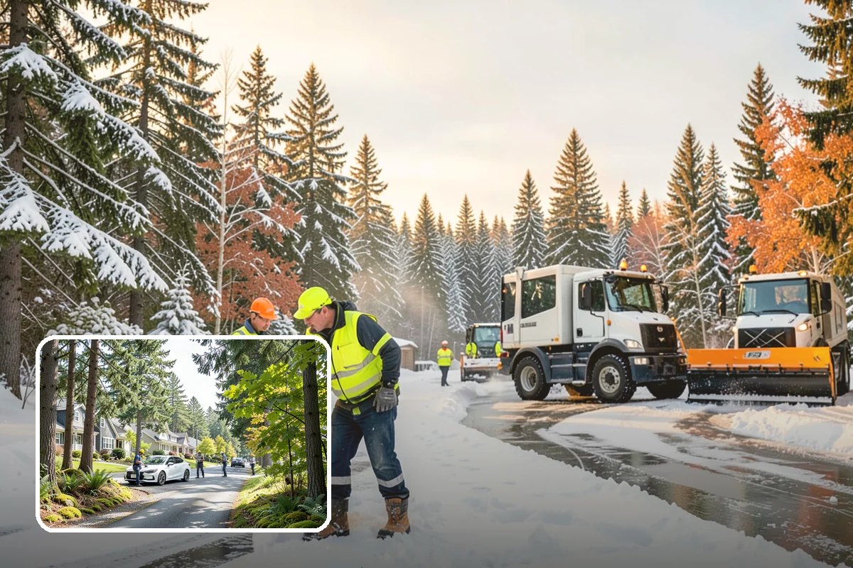 Restaurant Snow Removal in Normandy Park, King County, WA - Clear entrances that keep diners walking in
