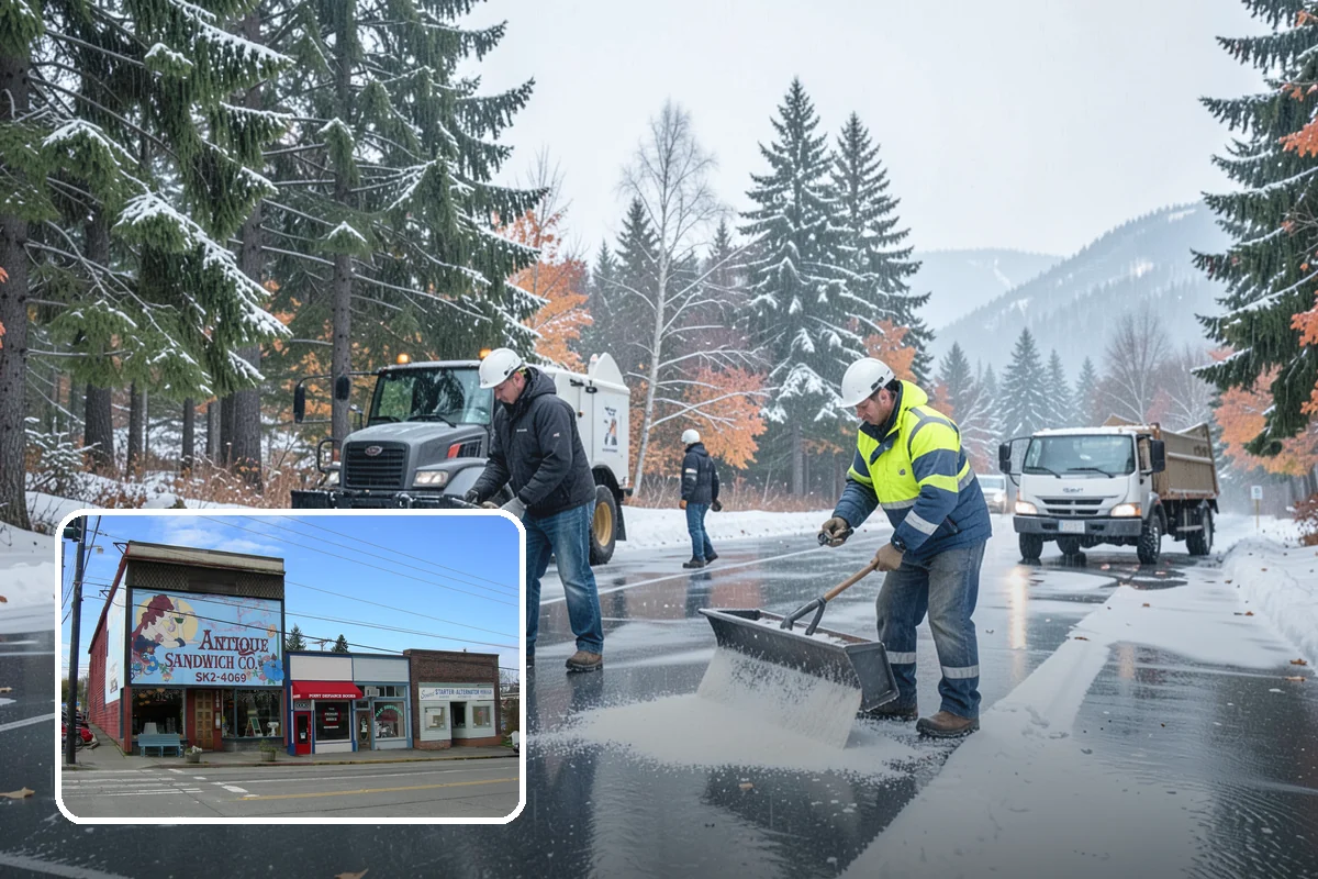 Restaurant Snow Removal in Ruston, Pierce County, WA - Clear entrances that keep diners walking in