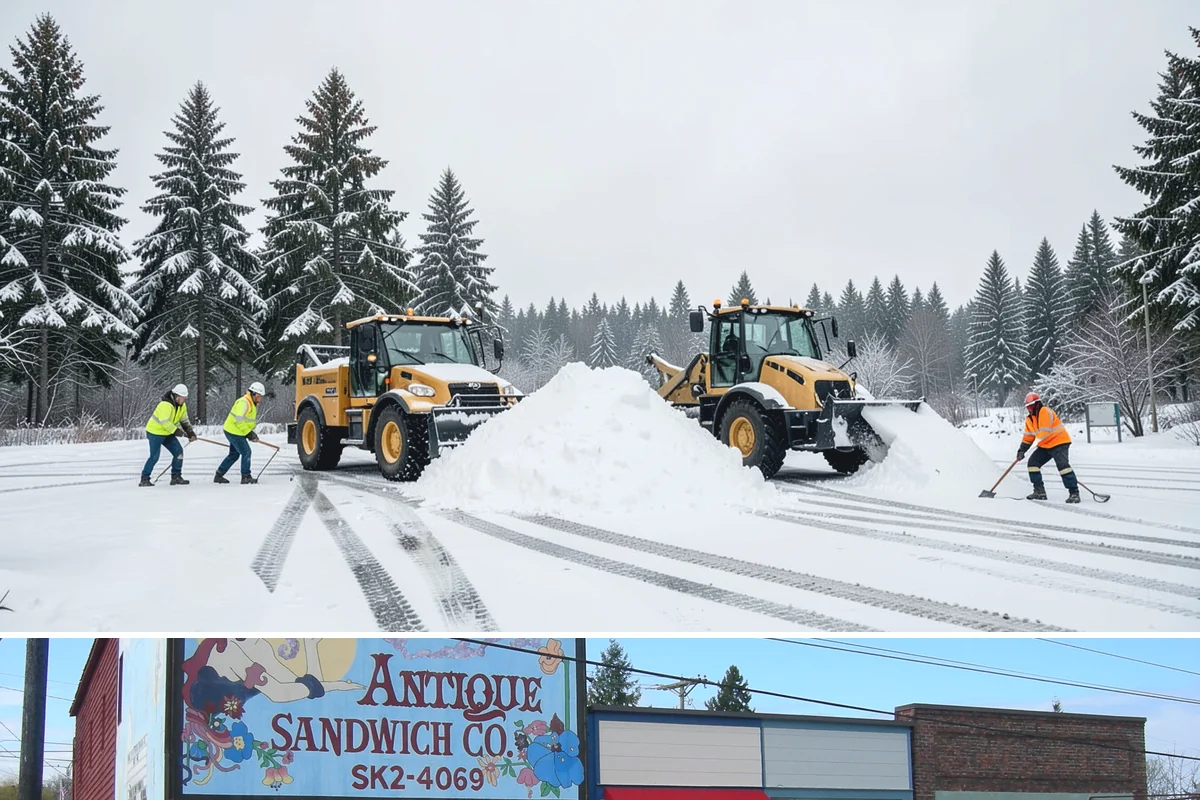 Restaurant Snow Removal in Ruston, Pierce County, WA - Restaurants need attentive service during December and January evenings when cold nights ice over front walks right at dinner...