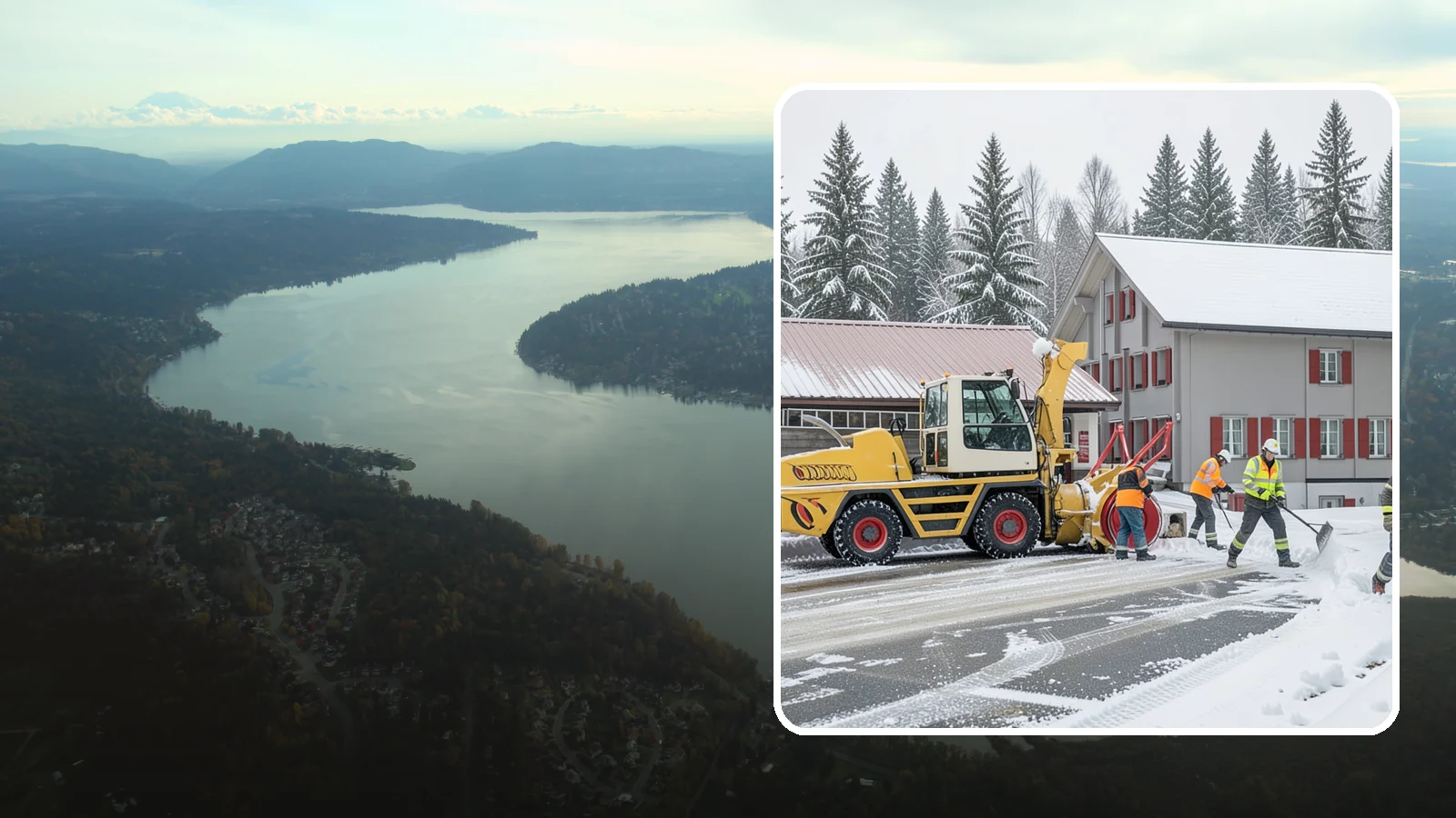 Restaurant Snow Removal in Sammamish, King County, WA - Keep diners and delivery drivers moving safely by clearing your restaurant's lot, entrance, and patio during winter weather.