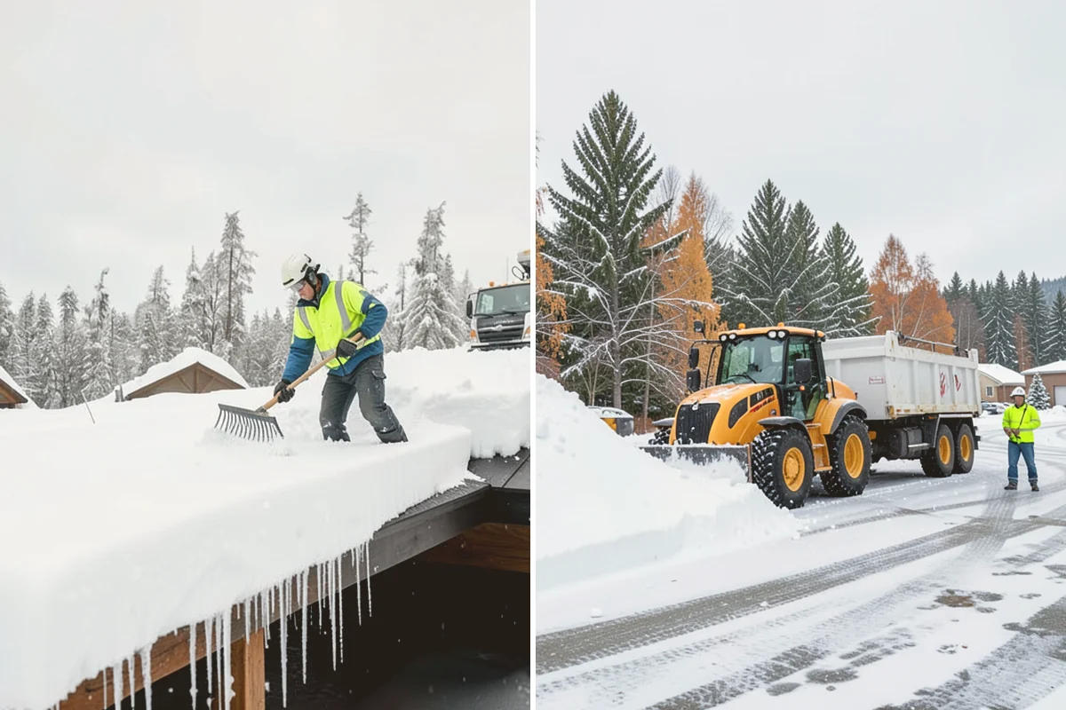 Restaurant Snow Removal in Sammamish, King County, WA - Identify guest entrances, patio areas, and delivery access