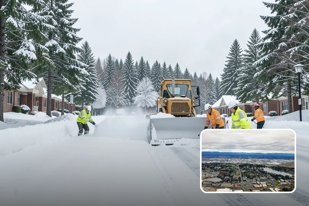 Restaurant Snow Removal in SeaTac, King County, WA - Clear entrances that keep diners walking in