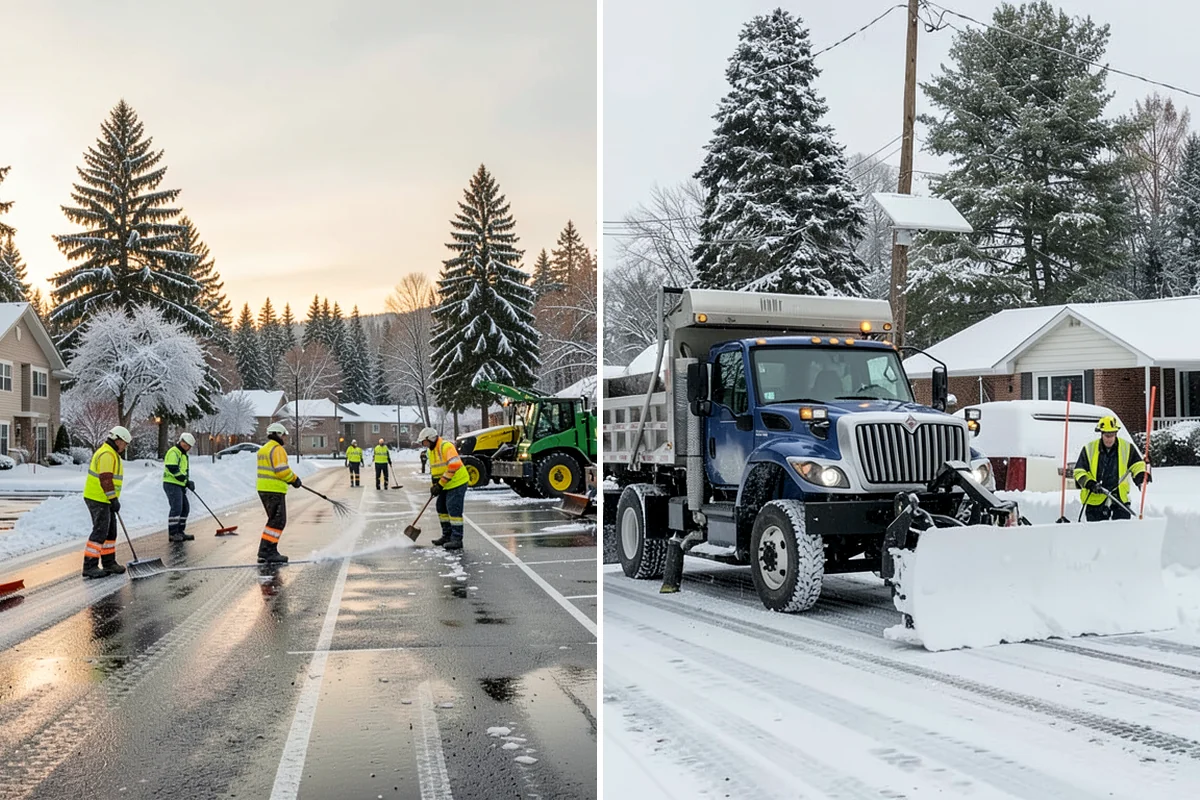Restaurant Snow Removal in SeaTac, King County, WA - Identify guest entrances, patio areas, and delivery access