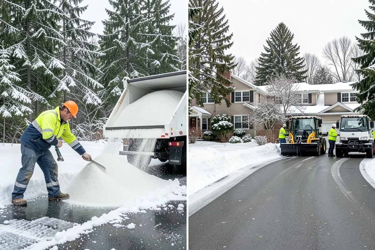 Restaurant Snow Removal in Seattle, King County, WA - Identify guest entrances, patio areas, and delivery access