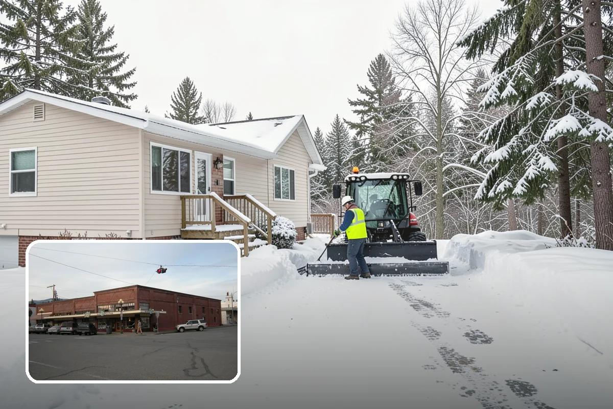 Restaurant Snow Removal in Sedro-Woolley, Skagit County, WA - Clear entrances that keep diners walking in