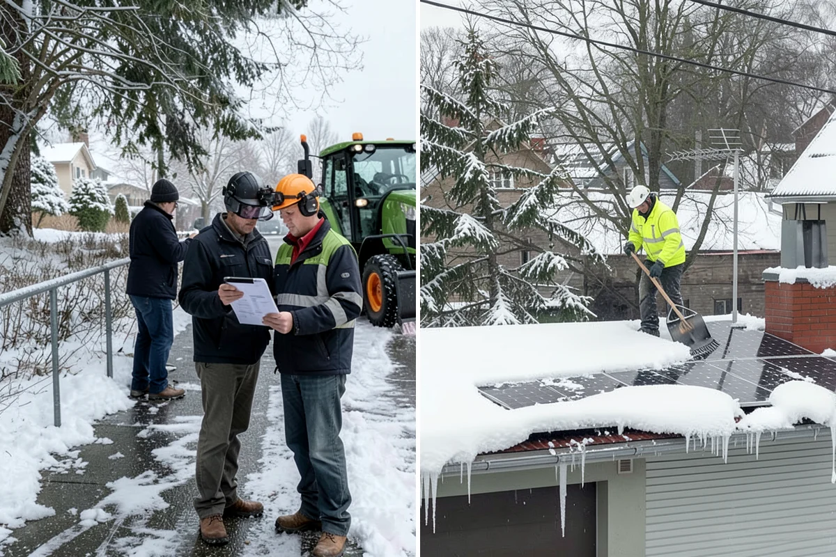 Restaurant Snow Removal in Sedro-Woolley, Skagit County, WA - Identify guest entrances, patio areas, and delivery access