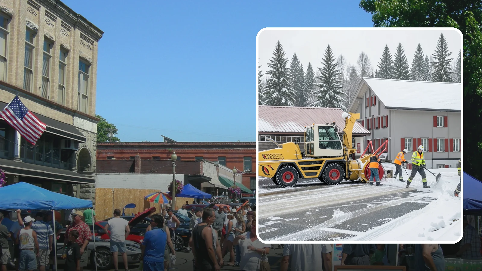 Restaurant Snow Removal in Snohomish, Snohomish County, WA - Keep diners and delivery drivers moving safely by clearing your restaurant's lot, entrance, and patio during winter weather.