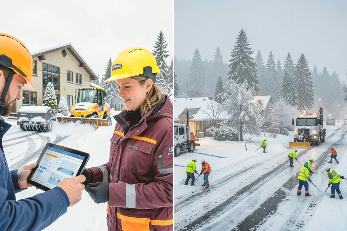 Restaurant Snow Removal in Snohomish, Snohomish County, WA - Identify guest entrances, patio areas, and delivery access
