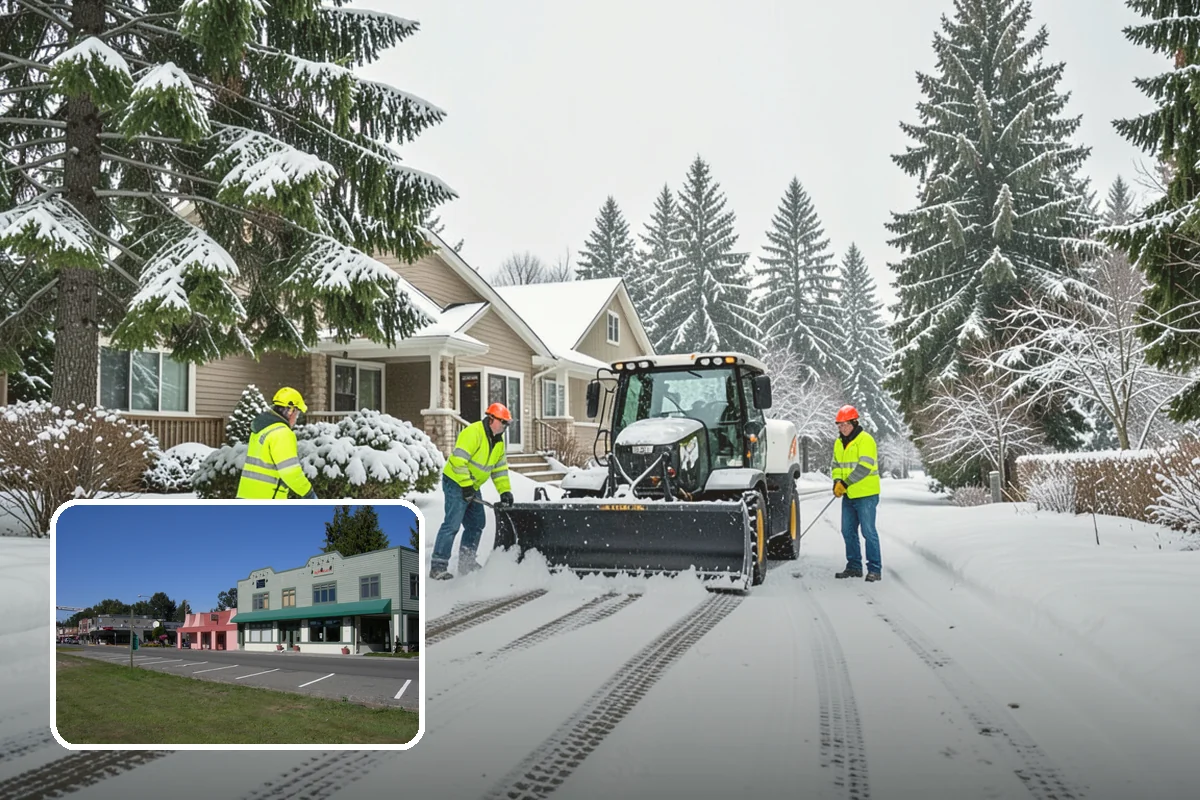 Restaurant Snow Removal in Snoqualmie, King County, WA - Clear entrances that keep diners walking in