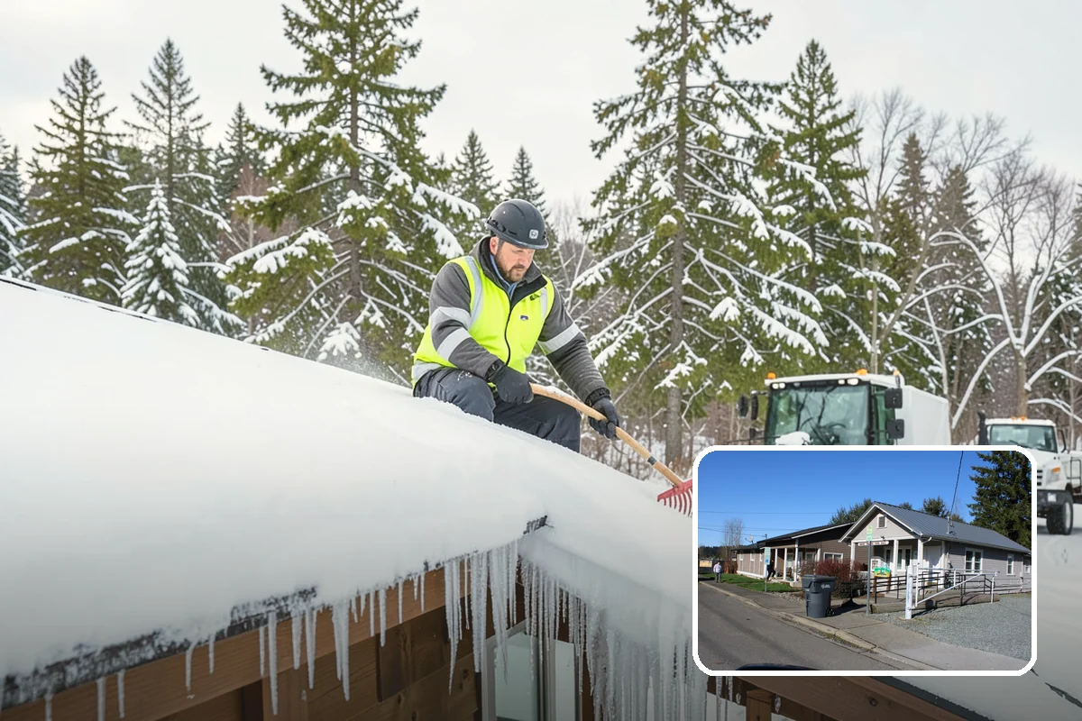 Restaurant Snow Removal in South Prairie, Pierce County, WA - Clear entrances that keep diners walking in