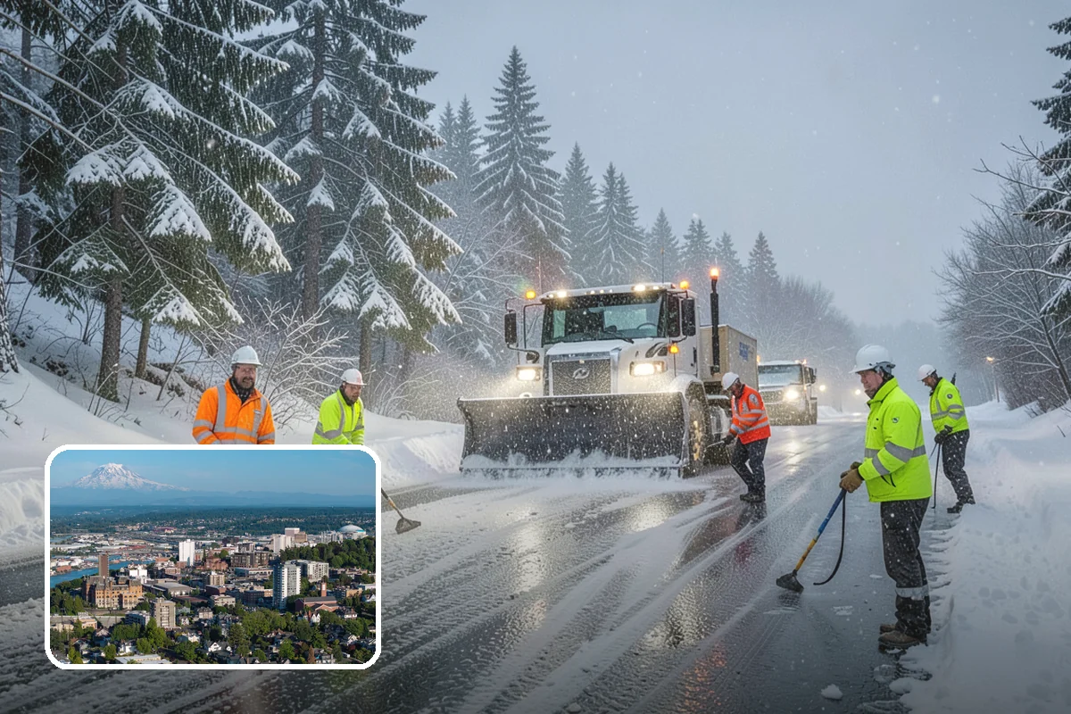 Restaurant Snow Removal in Tacoma, Pierce County, WA - Clear entrances that keep diners walking in