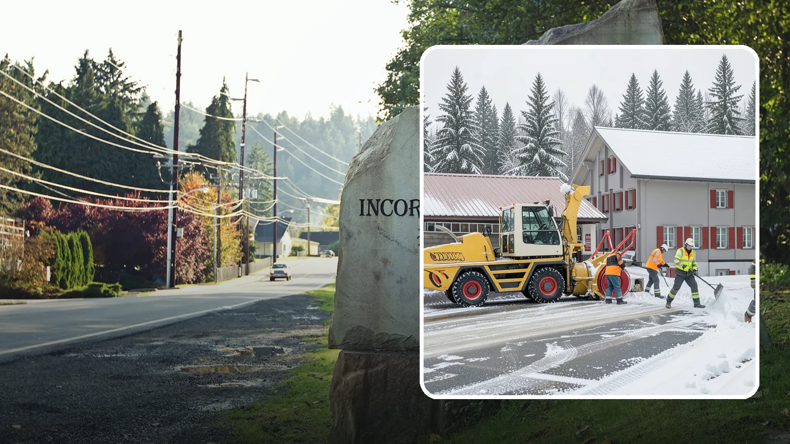 Restaurant Snow Removal in Wilkeson, Pierce County, WA - Keep diners and delivery drivers moving safely by clearing your restaurant's lot, entrance, and patio during winter weather.