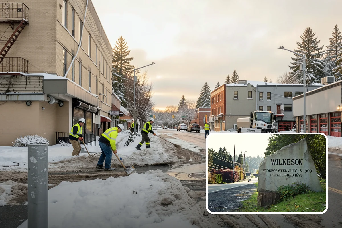 Restaurant Snow Removal in Wilkeson, Pierce County, WA - Clear entrances that keep diners walking in
