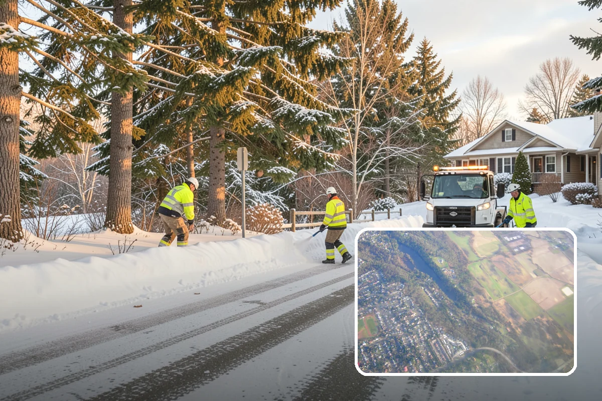 Retail Parking Lot Snow Removal in Algona, King County, WA - Cleared lots that keep shoppers coming during storms
