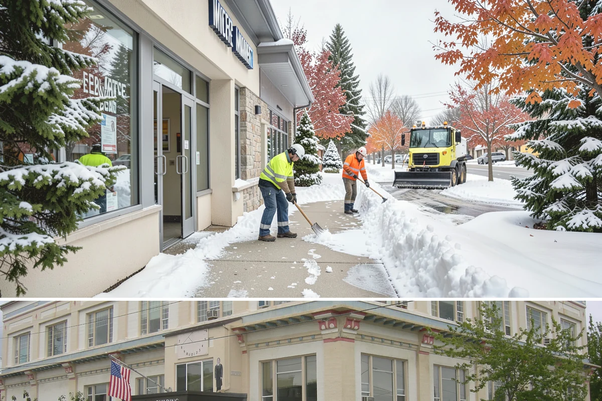 Retail Parking Lot Snow Removal in Anacortes, Skagit County, WA - Retail lots face the highest exposure during the December holiday shopping season when cold snaps collide with peak customer...