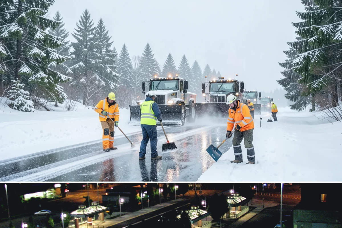 Retail Parking Lot Snow Removal in Auburn, King County, WA - Retail lots face the highest exposure during the December holiday shopping season when cold snaps collide with peak customer...